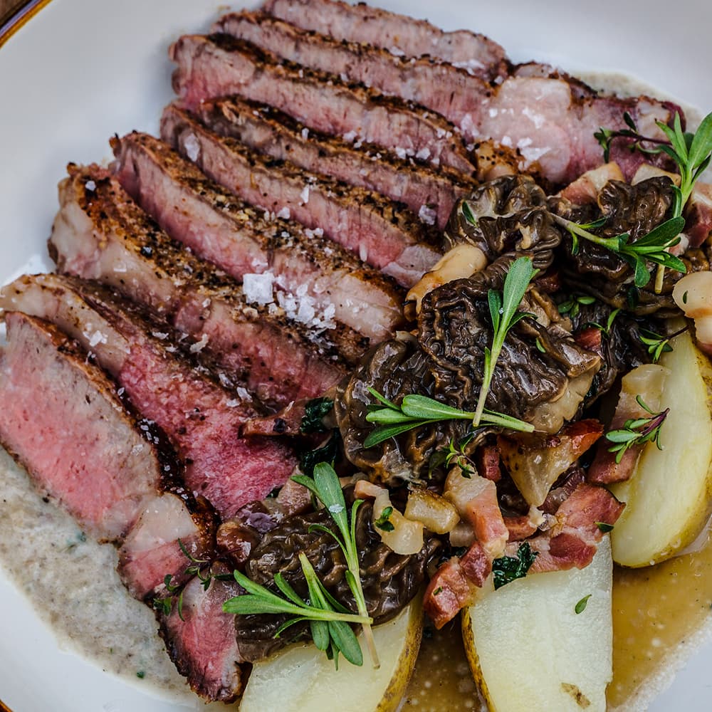 steak kucsmagombával weber grill recept