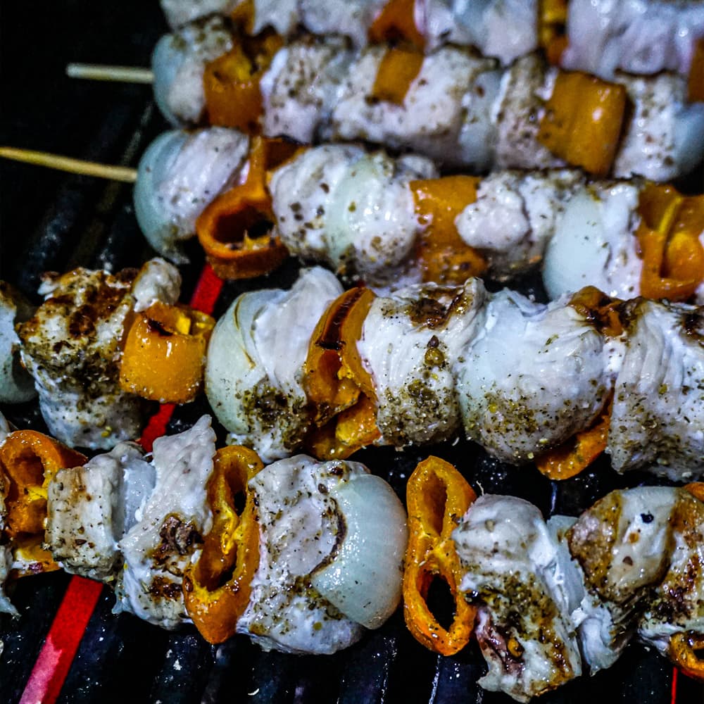 pulkya saslik grill recept weber grill éjszakai sütés