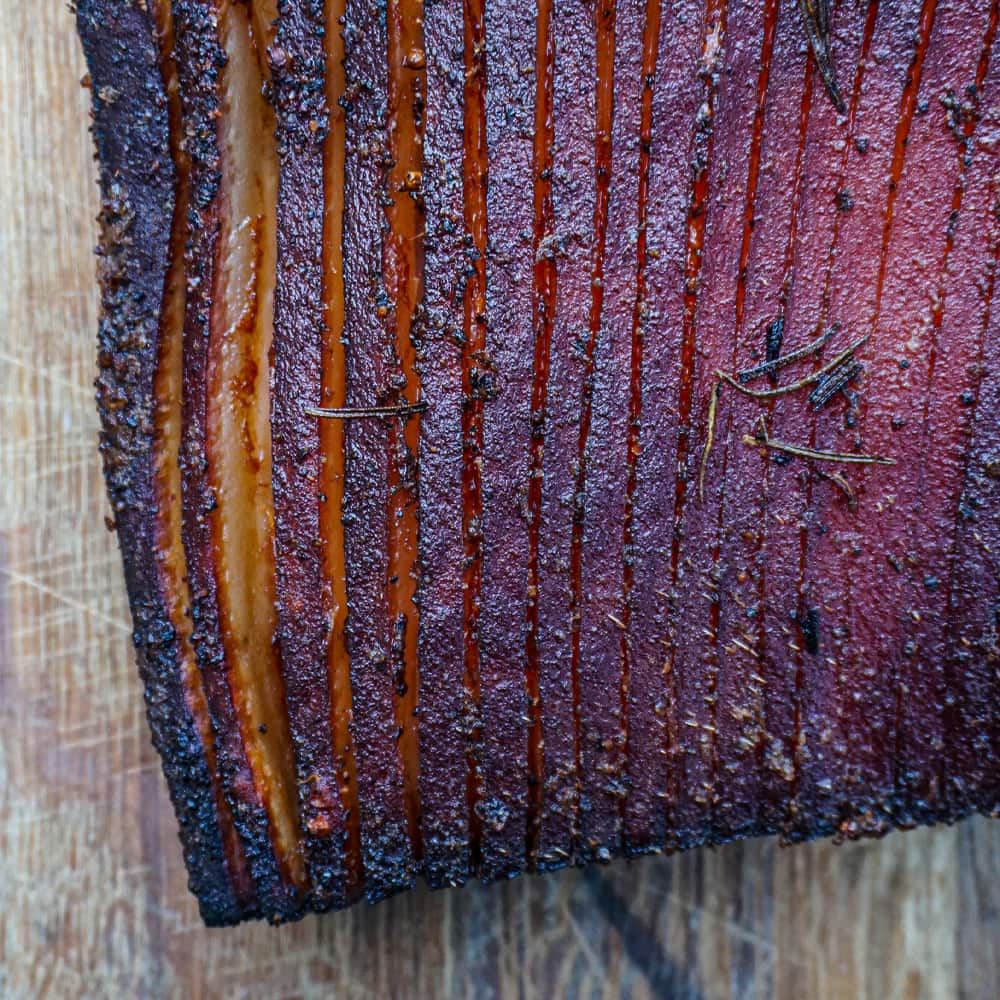 sült füstölt császárhús grill recept weber