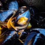 Boros kék kagyló grill recept készítés