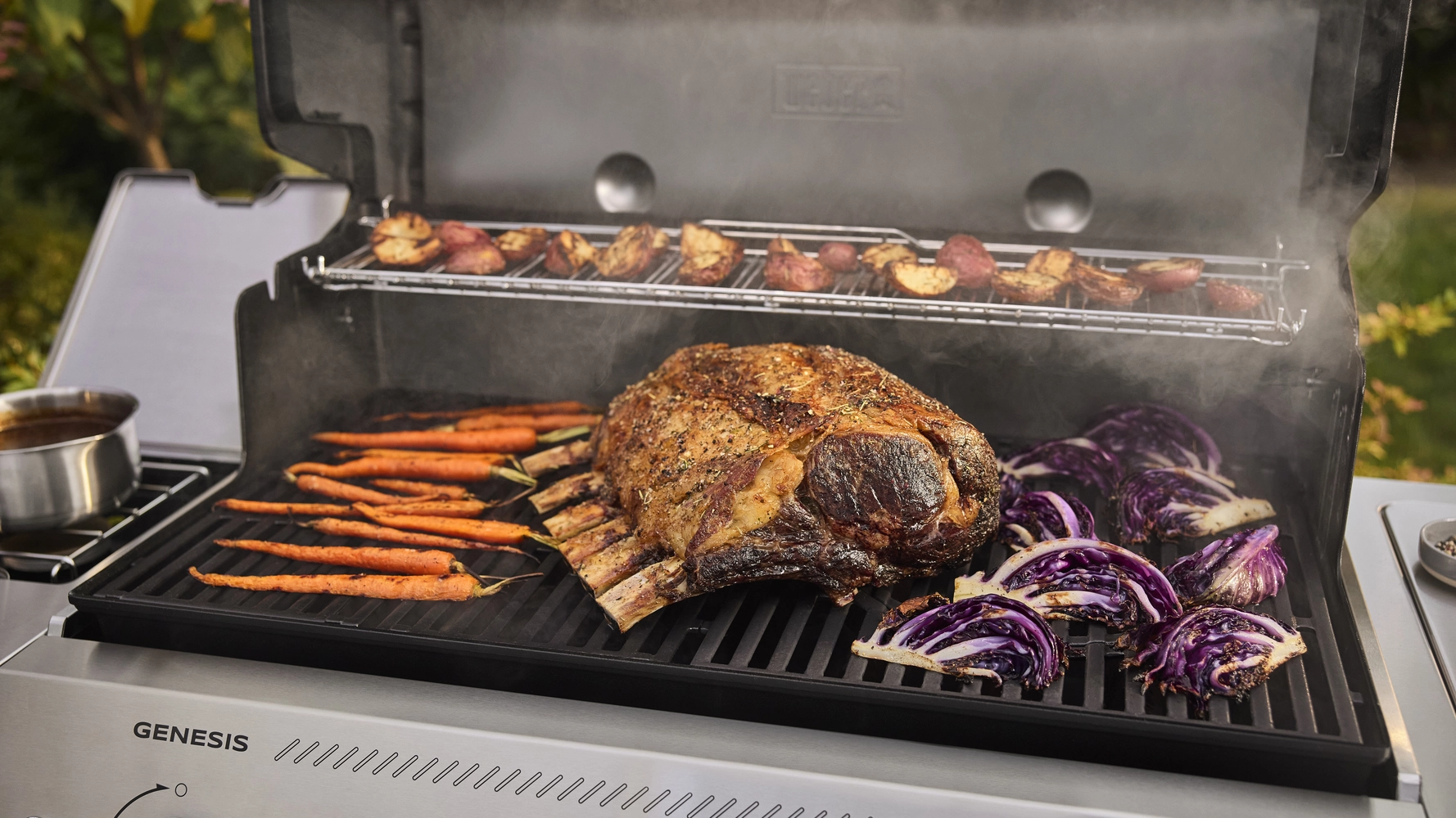 Genesis_Lifestyle_5 négy égős weber genesis gázgrill crafted, works és sear zone