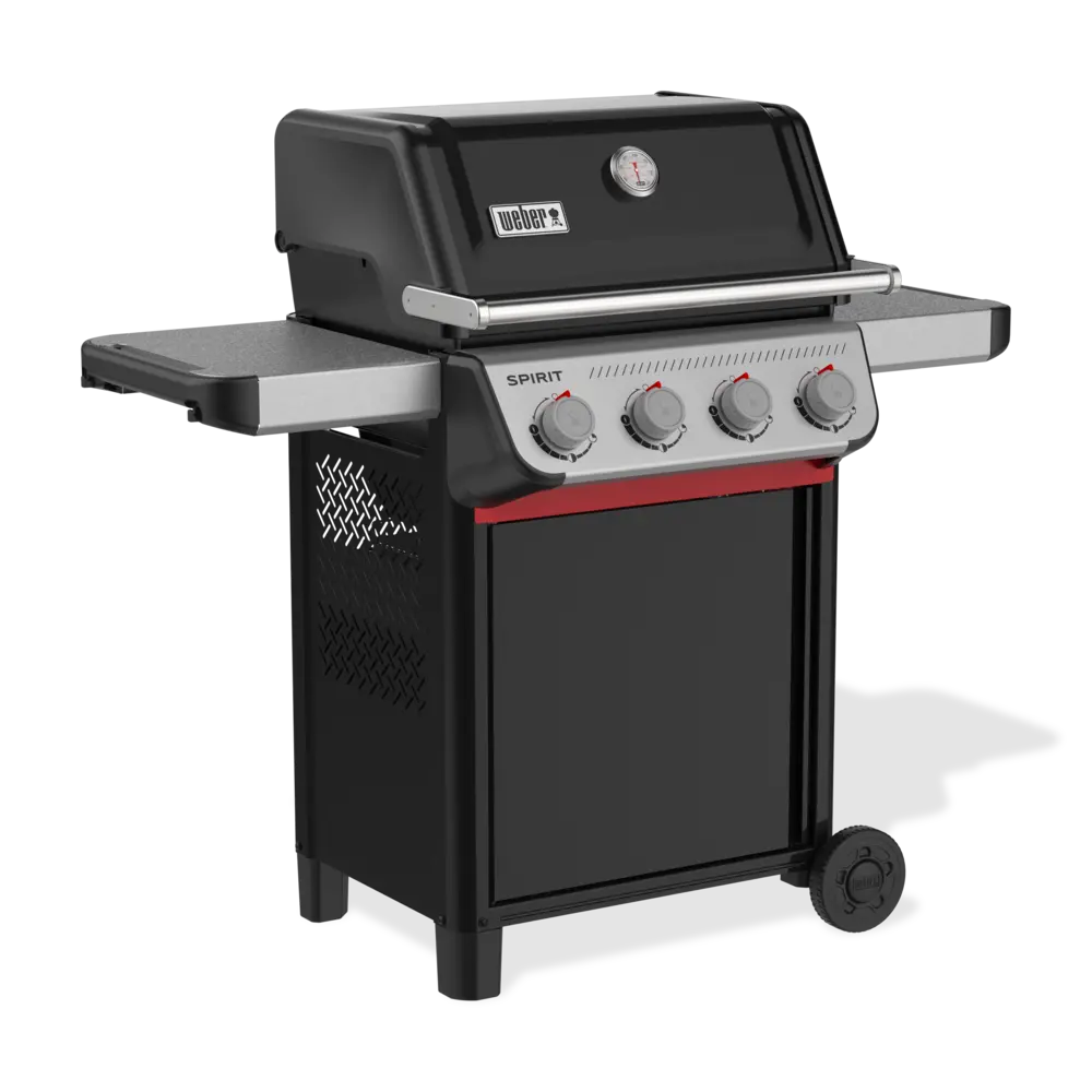 Spirit E-410 gázgrill (1501306)_3 weber négy égős gázgrill oldal asztallal
