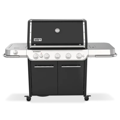 summit öt égős és oldal égős gázgrill oldal asztallal