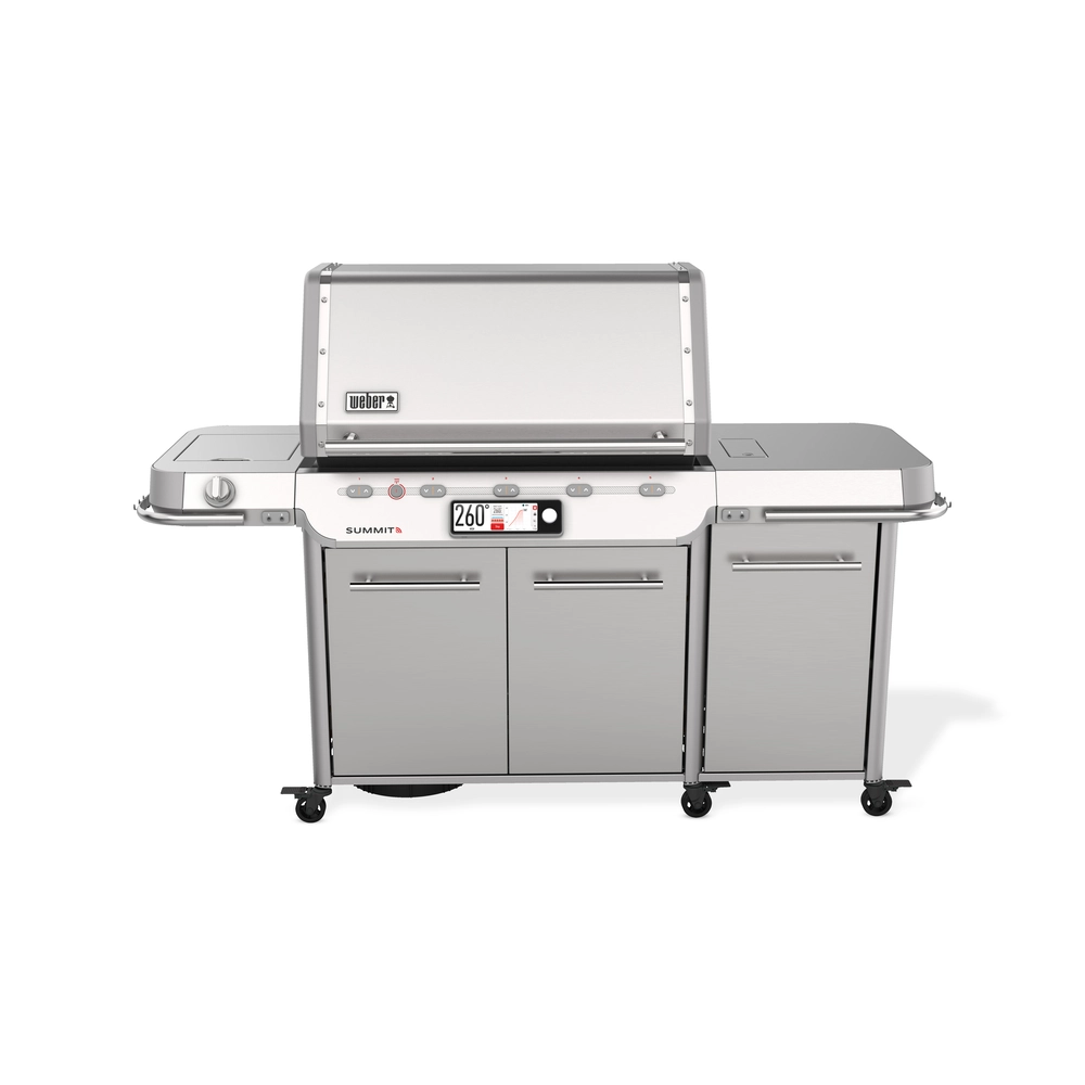 Weber Summit FS38X S Smart gázgrill, rozsdamentes acél_1 weber summit okos gázgrill 5 égős crafted és works rozsdamentes acél