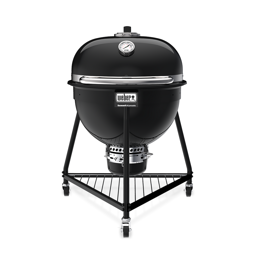 Weber Summit Kamado E6 faszenes grill fekete kamado faszenes grill 60 cm GBS