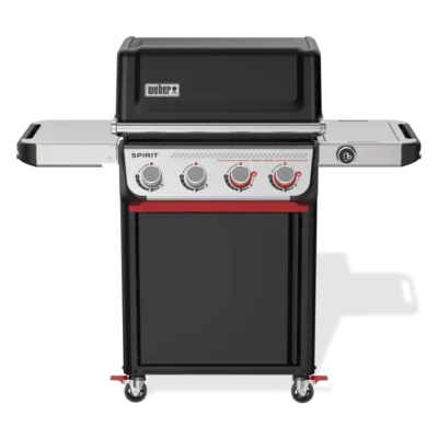 weber spirit gázgrill négy égős oldal asztallal