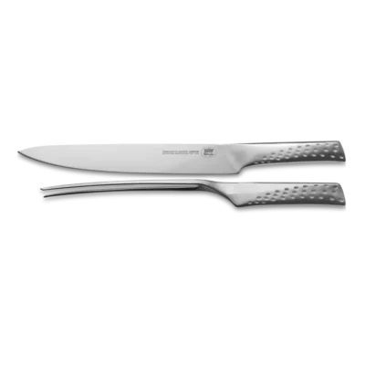 rozsdamentes acél weber szeletelő kés szett