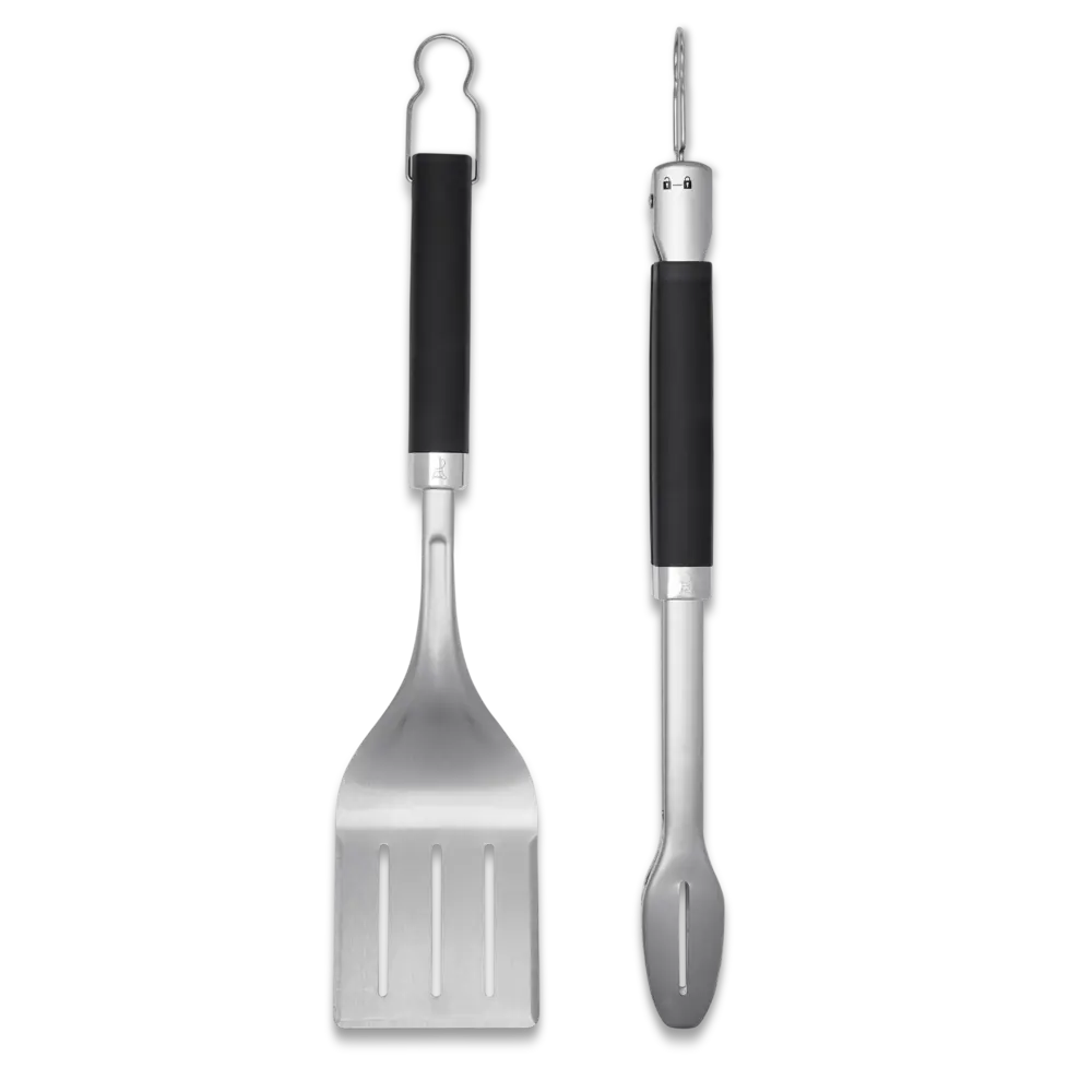 Weber_Precision_grillcsipesz_es_spatulat_keszlet_(6763)_7 rozsdamentes acél spatula és grillcsipesz