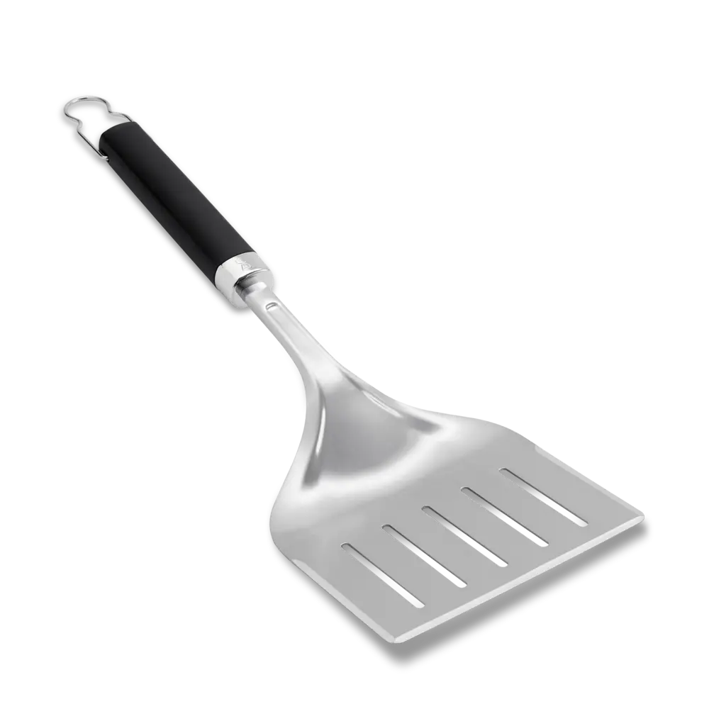 Weber_Precision_szeles_spatula_(6762)_6 rozsdamentes acél spatula grillezéshez