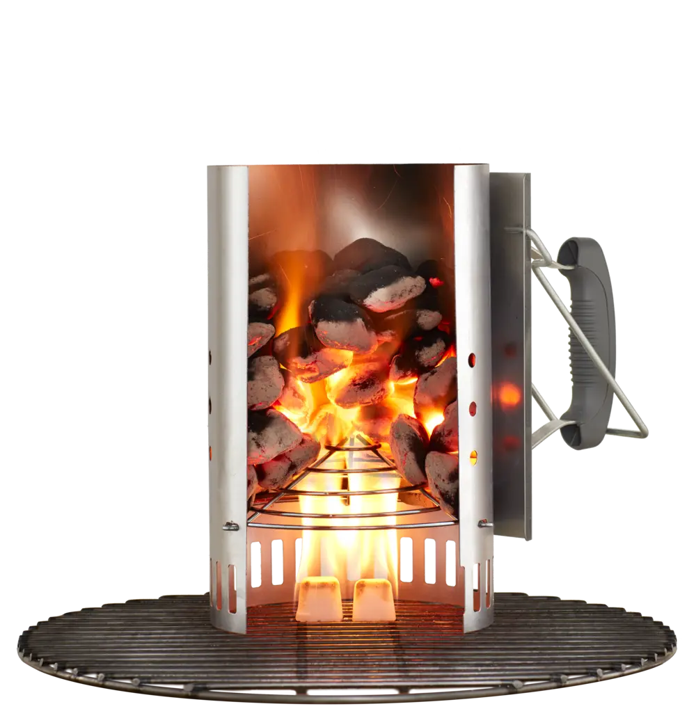 Weber_Rapidfire_begyujtokemeny_(7416)_12 begyújtókémény 47 cm-es és 57 cm-es faszenes grillekhez