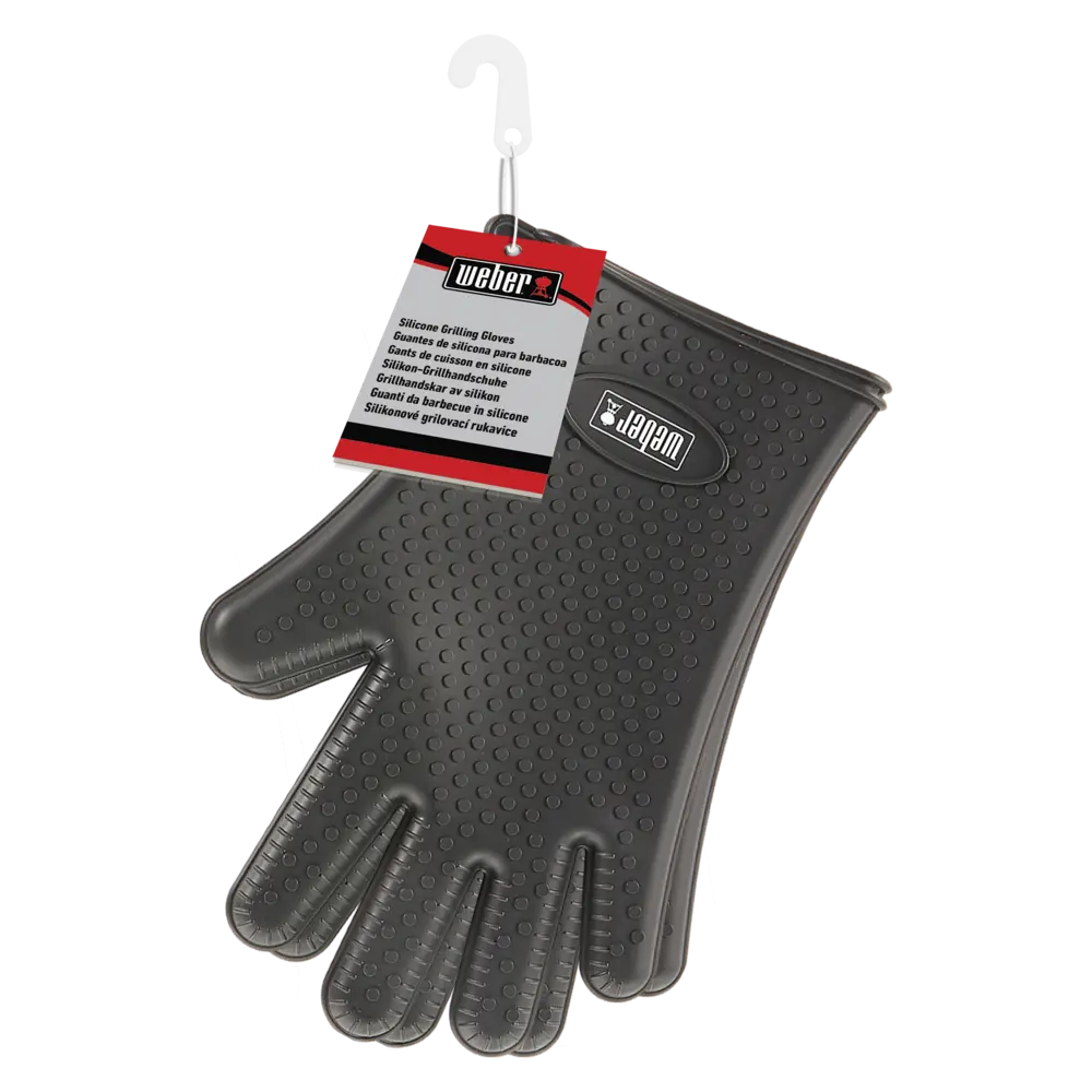 Weber_szilikon_grillkesztyu_(7017)_1 könnyen tisztítható weber szilikon hőálló kesztyű grillezéshez