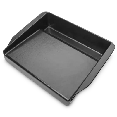 Univerzálisan használható öntöttvas grill lap