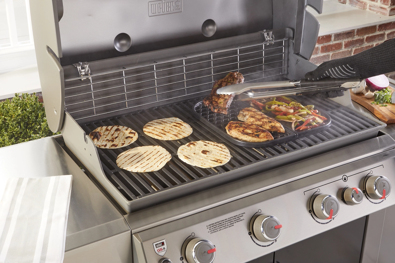 grillracs-lap-7-8858 Zománcozott grillrács és lap, Spirit grill