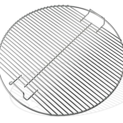 Bevonatos acél grillrács, 47 cm-es faszenes grillekhez