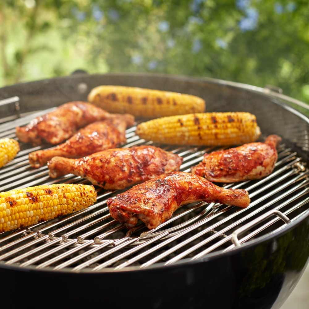 GBS grill rács felhajtható oldalakkal, 57 cm-es