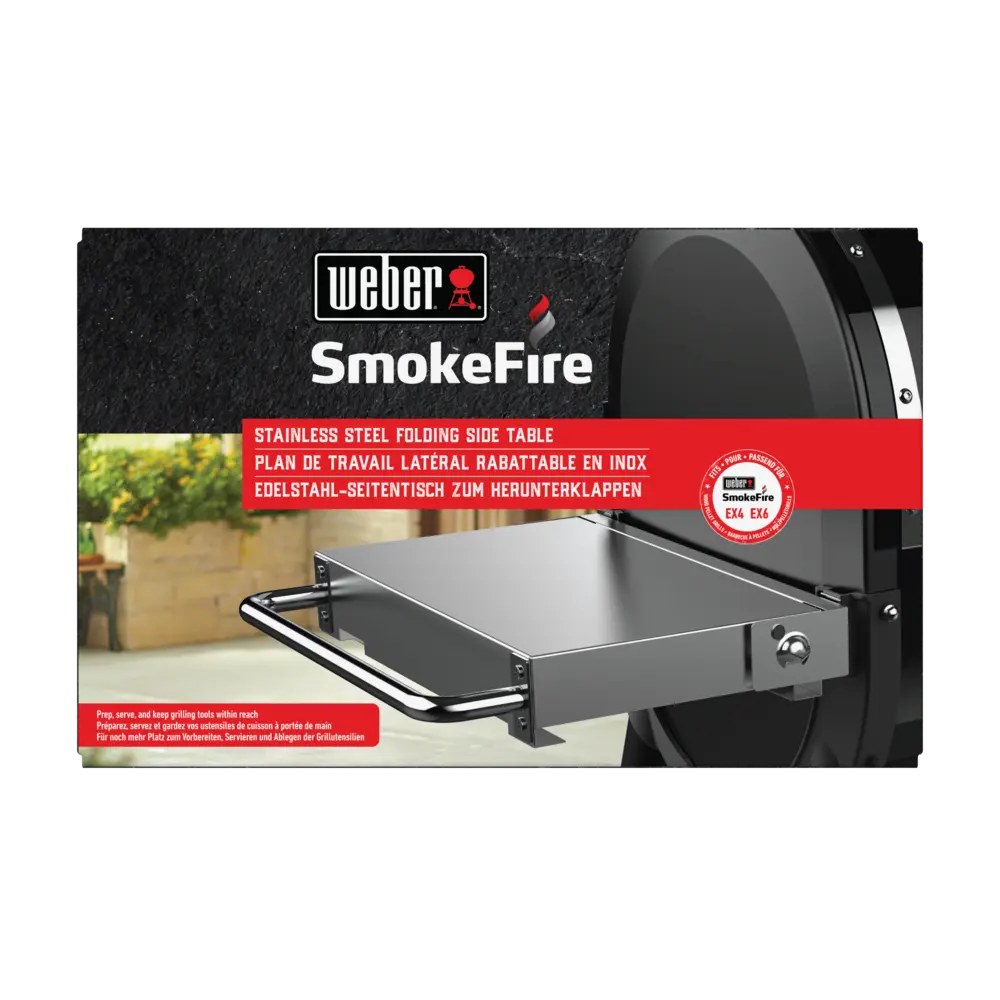 Lehajtható oldalasztal SmokeFire