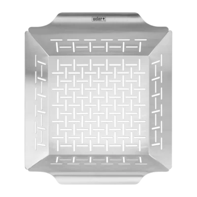 Deluxe grillkosár magasított oldalakkal