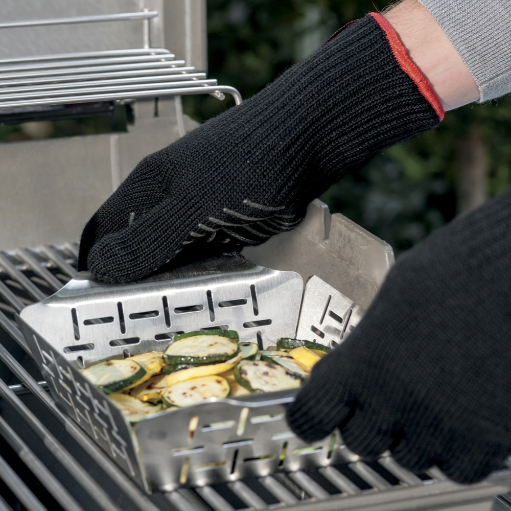 Deluxe grillkosár, rozsdamentes acélból készítve