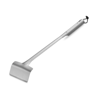 Faszén toló-rendező rozsdamentes acélból