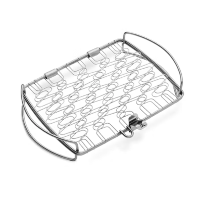 Kis méretű hal és zöldség grillező kosár