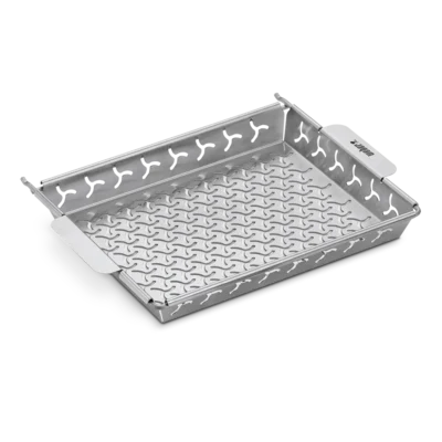 Rozsdamentes acél grillkosár szett