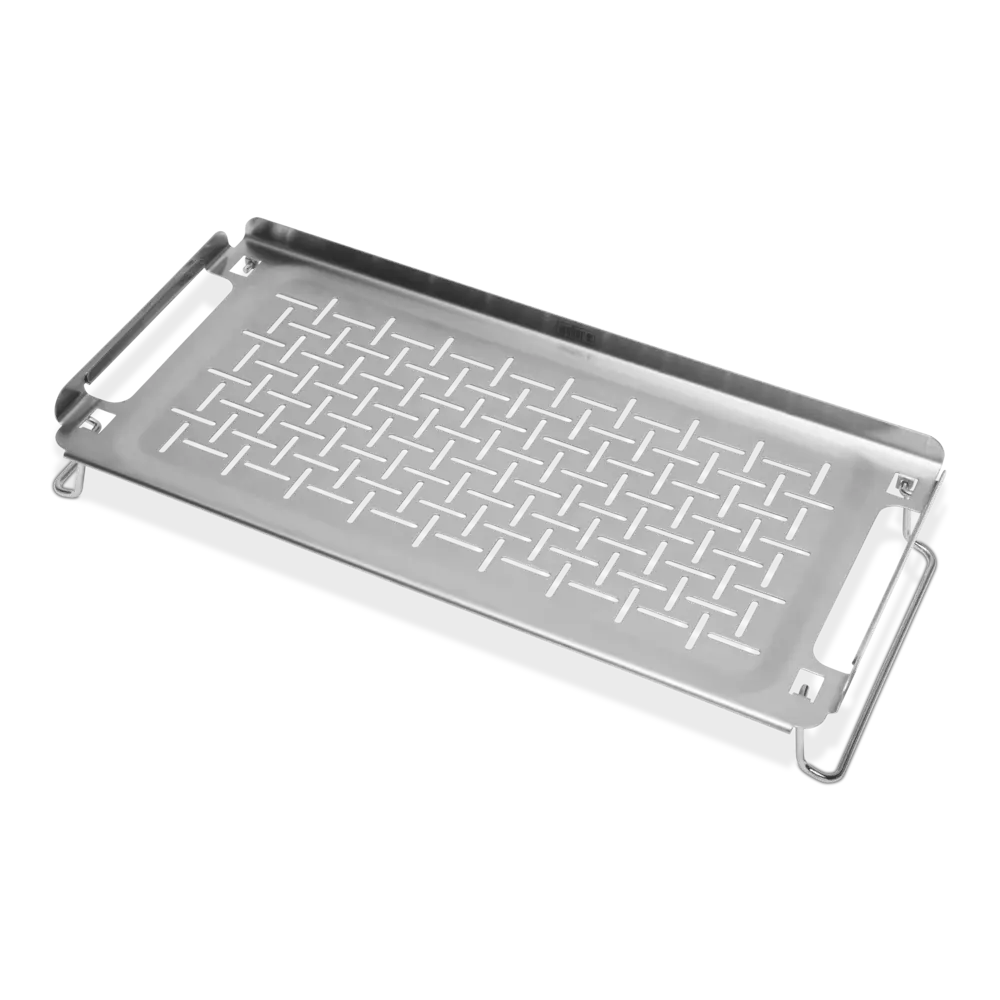 Rozsdamentes acél melegítőállvány planchákhoz