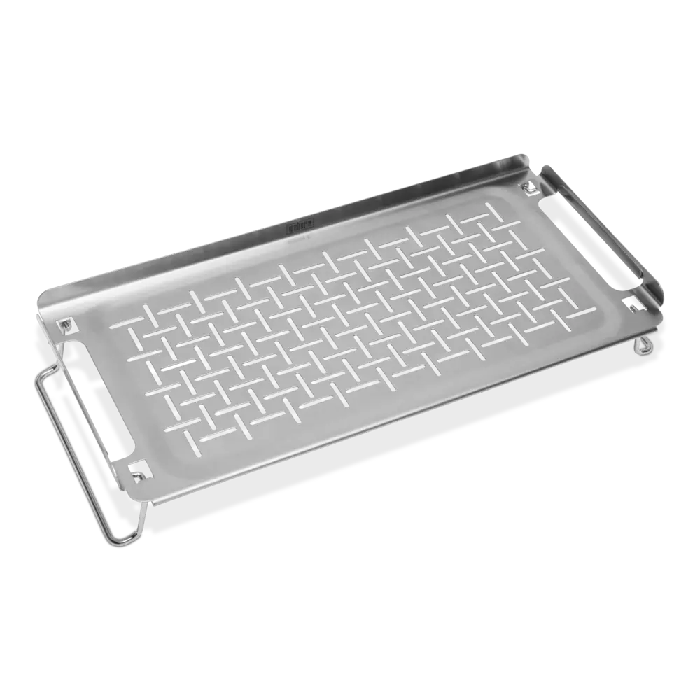 Masszív melegítő állvány magasított peremmel, plancha