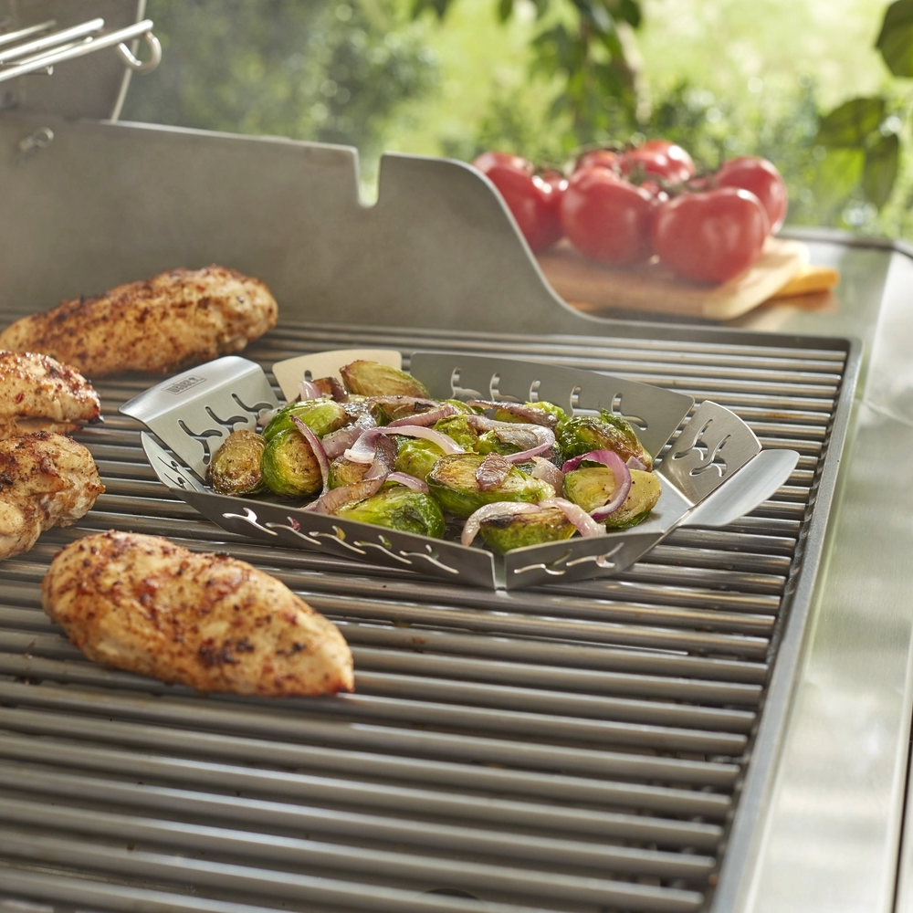 Grillezőkosár, kicsi, Premium