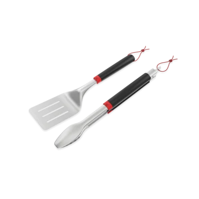 2 darabos grillező szett, csipesz és spatula