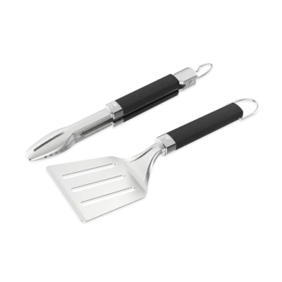 Hordozható grillcsipesz és spatula